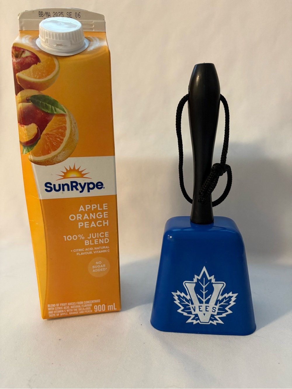 Penticton VEES hockey fan cowbell noisemaker